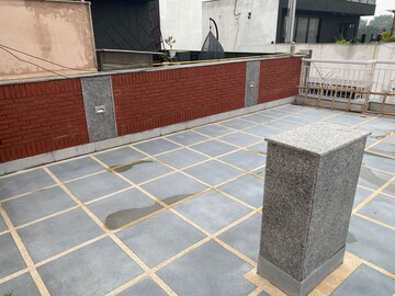Balcony in 3 BHK Builder Floor at Greater Kailash – for Rent