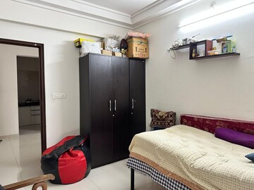 Master Bedroom in 2 BHK Apartment at Duville Riverdale Heights, Kharadi – for Rent