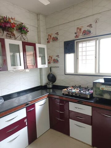 Kitchen in 2 BHK Apartment at Duville Riverdale Heights, Kharadi – for Rent