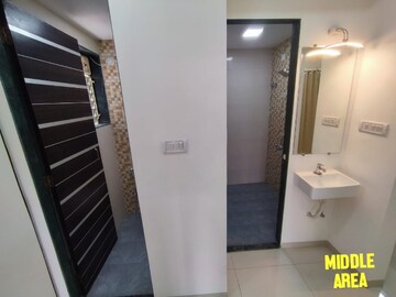 Bathroom in 1 BHK Apartment at Prathemesh Yug Heights, Shilphata – for Sale