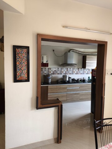 Kitchen in 3 BHK Apartment at Aakruthi Sowmya Sarovar, Hebbal – for Sale