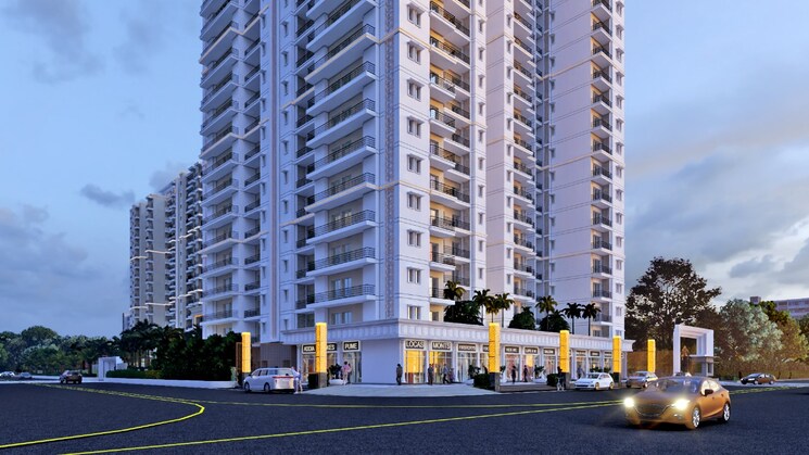 Exterior View, aims-golf-city 3.5 Bedroom 1550 Sq.Ft. Apartment In Sector 75 Noida 8039898