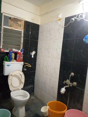 Bathroom in 2 BHK Apartment at Taneshq Lemon Blossom, Balewadi – for Rent