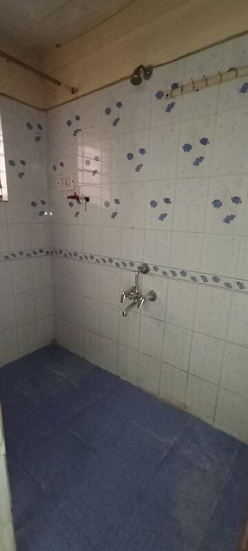 Bathroom in 1 BHK Apartment at Kute Vrundavan Society, Akurdi – for Rent