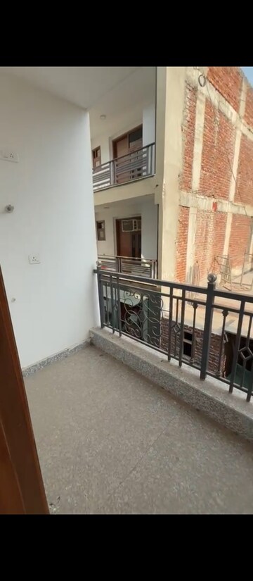 Balcony in 3 BHK Builder Floor at Mehrauli – for Rent