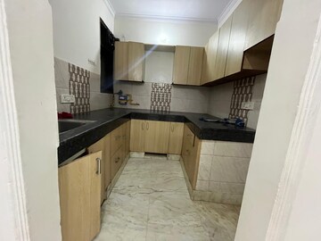 Kitchen in 3 BHK Builder Floor at Palm Residency Chhatarpur, Chattarpur – for Rent