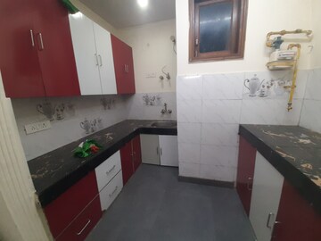 Kitchen in 3 BHK Builder Floor at Palm Residency Chhatarpur, Chattarpur – for Rent