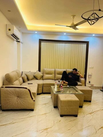 Living Room in 2 BHK Apartment at Freedom Fighters Enclave – for Rent