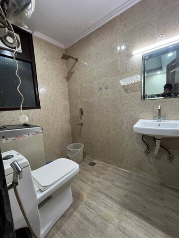 Attached Bathroom in 2 BHK Apartment at Freedom Fighters Enclave – for Rent