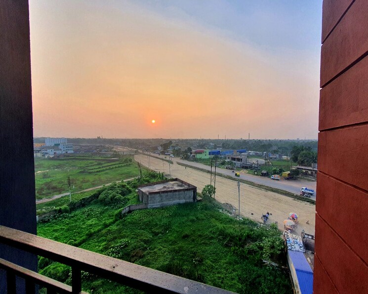 Balcony, magnolia-sports-city 3 Bedroom 1105 Sq.Ft. Apartment In Barrackpore Kolkata 8040006