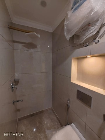 Bathroom in 3 BHK Apartment at Freedom Fighters Enclave – for Rent
