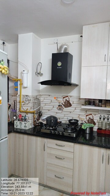 Kitchen in 3.5 BHK Apartment at Shanti Kunj – for Rent