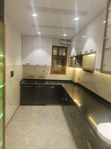 Kitchen in 3 BHK Builder Floor at Shakti Khand – for Sale