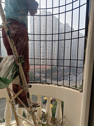 Balcony in 2 BHK Apartment at Amrapali Silicon City, Sector 76 – for Rent
