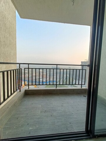 Balcony in 2 BHK Apartment at Runwal Gardens, Dombivli East – for Rent