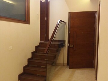 Staircase in 4 BHK Builder Floor at Panchsheel Park – for Rent