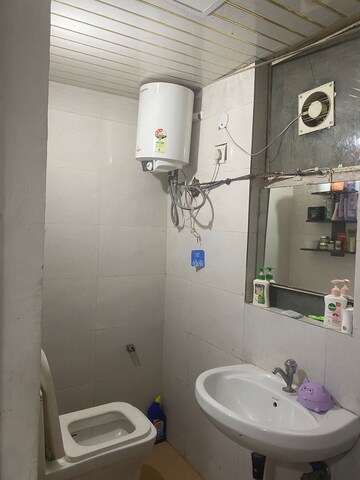 Bathroom in 1 RK Apartment at Dhoot Time Residency, Sector 63 – for Rent