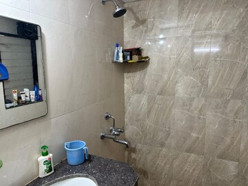 Bathroom in 2 BHK Apartment at Zen Elite, Kharadi – for Rent