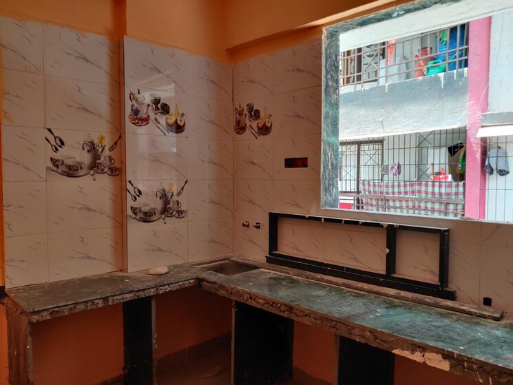 Kitchen, kalher 1 Bedroom 587 Sq.Ft. Apartment In Kalher Thane 8040301