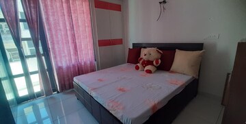Bedroom in 3 BHK Apartment at Golden Sand Apartments, Dhakoli Village – for Rent