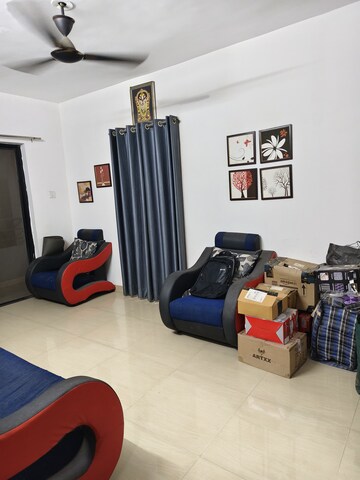 Living Room in 1 BHK Apartment at Sagar Park Wadgaon Sheri, Wadgaon Sheri – for Rent