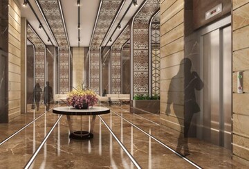 Building Lobby in  Office Space at Skyblu 72 Corp, Sakinaka – for Rent