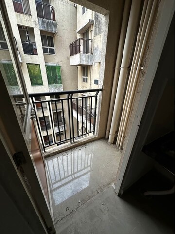Balcony in 2 BHK Apartment at Sunteck Maxxworld, Naigaon East – for Rent