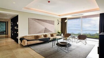 Living Room in 4 BHK Apartment at Marvel Aquanas, Kharadi – for Sale