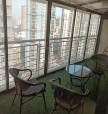 Balcony in 4 BHK Apartment at New Shiv Shakti Tower, Andheri West – for Rent