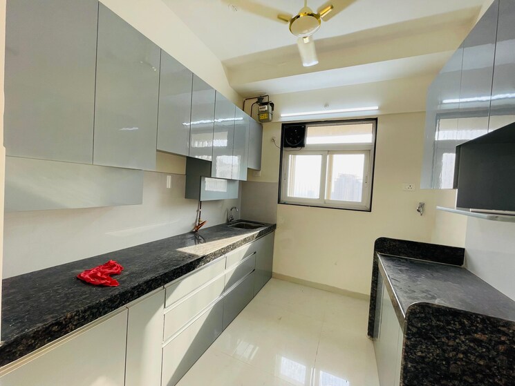 Kitchen, ashar-axis 2 Bedroom 678 Sq.Ft. Apartment In Majiwada Thane 8040462