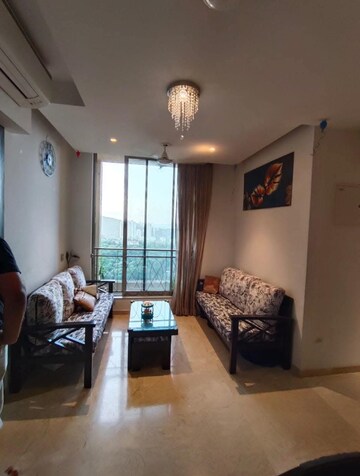 Living Room in 2 BHK Apartment at One Hiranandani Park, Ghodbunder Road – for Rent