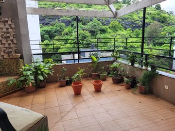 Balcony in 3 BHK Apartment at Rohan Garima Phase II, Model Colony – for Rent
