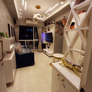 Living Room in 1 BHK Apartment at Jairam Smruti CHS, Amboli – for Sale