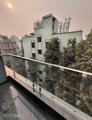 Balcony in 3 BHK Builder Floor at Saket – for Rent