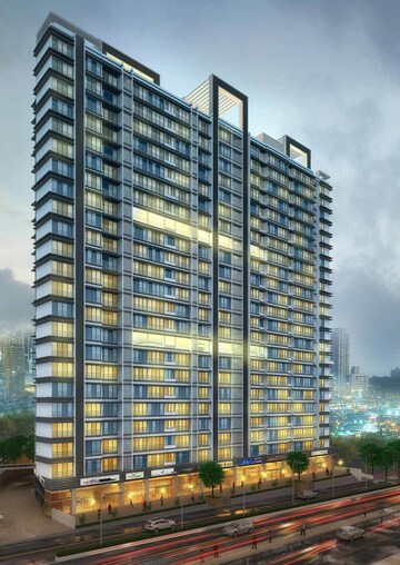 2 BHK Apartment – Exterior View View at Neelyog Towers, Malad East - for Rent