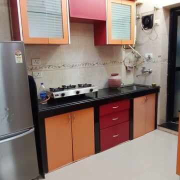 Kitchen in 1 BHK Apartment at Raheja Heights Phase 2, Goregaon East – for Rent