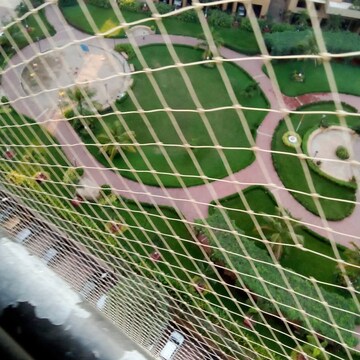 Balcony in 1 BHK Apartment at Raheja Heights Phase 2, Goregaon East – for Rent