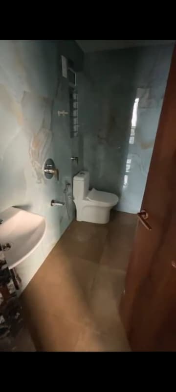 Bathroom in 1 BHK Apartment at Pramanik Walchand Paradise, Mira Road – for Rent