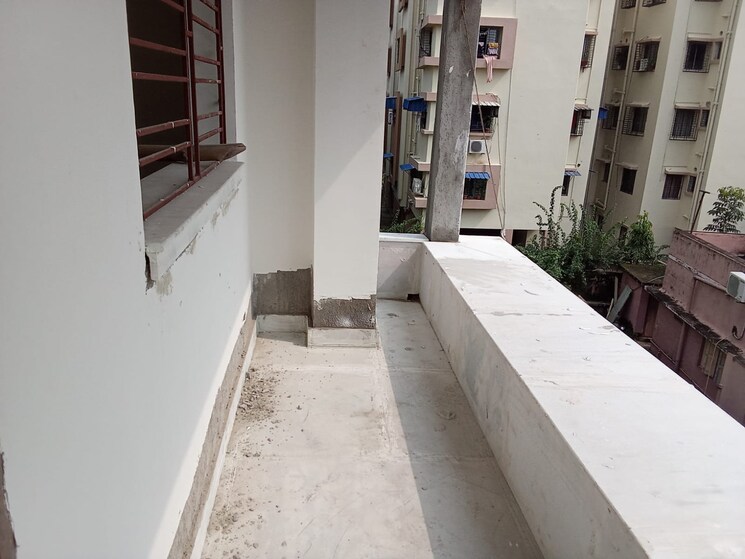 Balcony, kabardanga 2 Bedroom 600 Sq.Ft. Apartment In Kabardanga Kolkata 8041202