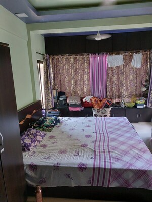 Bedroom in 1 BHK Apartment at Vrindavan Society Thane West, Vrindavan Society – for Sale