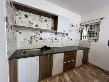 Kitchen in 1 BHK Builder Floor at Hsr Layout – for Rent