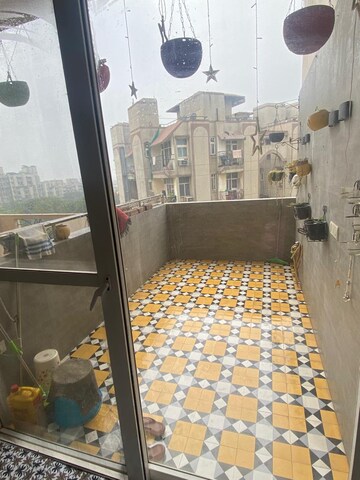 Balcony in 3 BHK Apartment at Sector 22 Dwarka – for Rent