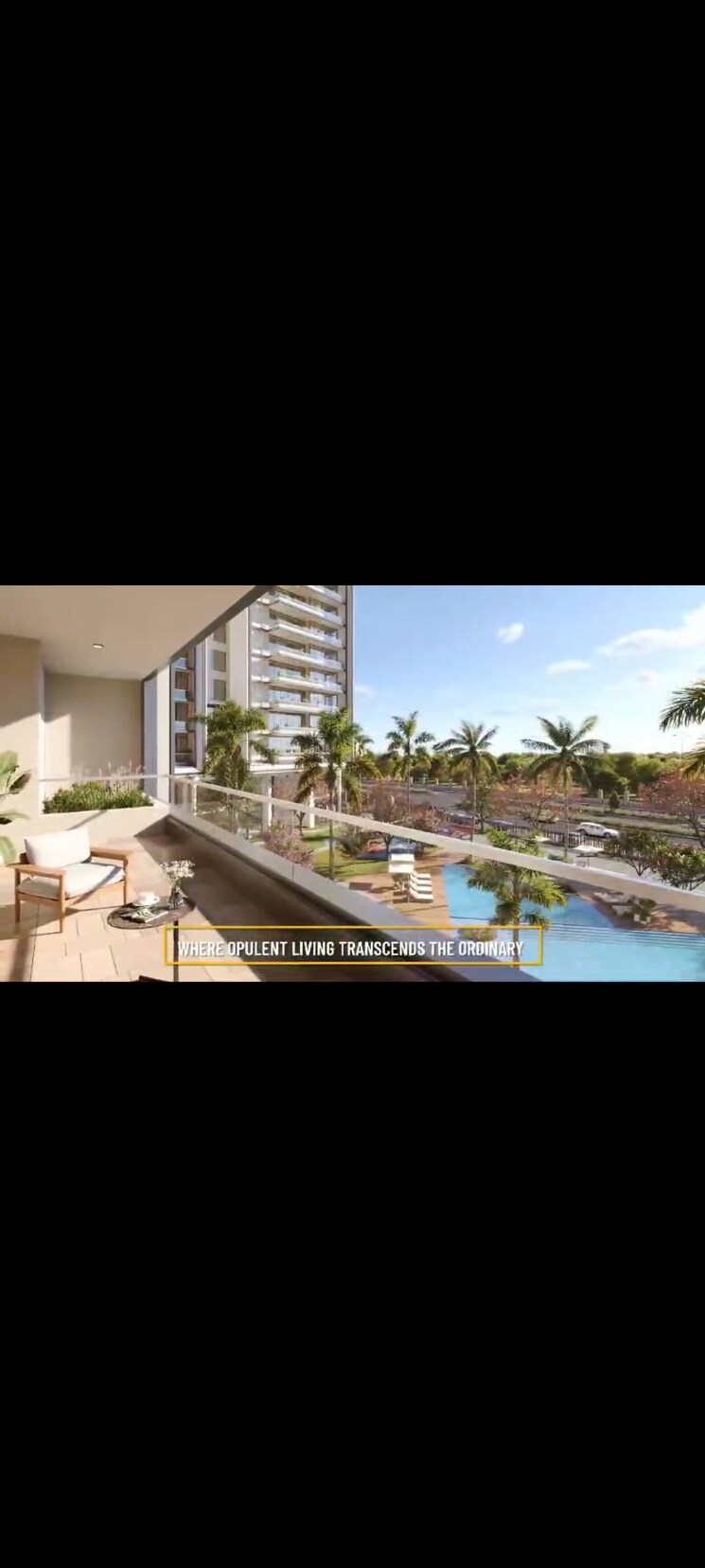 Exterior View, eldeco-trinity 3 Bedroom 2442 Sq.Ft. Apartment In Gomti Nagar Lucknow 8041379