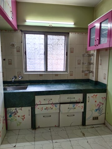 Kitchen in 1 BHK Apartment at Kute Vrundavan Society, Akurdi – for Rent