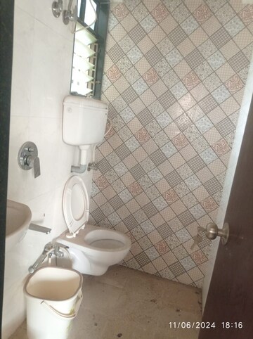 Bathroom in 1 BHK Apartment at Bhoomi Samarth, Goregaon East – for Rent