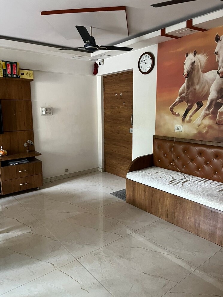 Living Room, cosmos-habitat 2 Bedroom 701 Sq.Ft. Apartment In Majiwada Thane 8041498