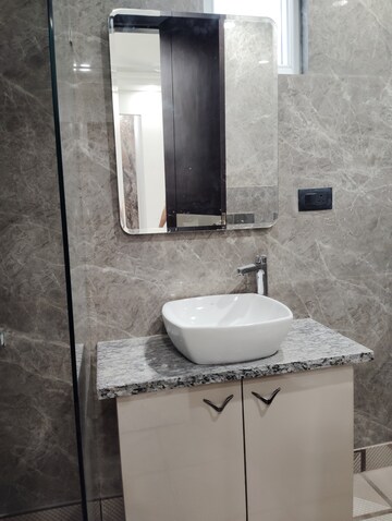 Bathroom in 3.5 BHK Apartment at Paschim Vihar – for Rent