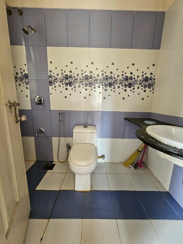 Bathroom in 3 BHK Apartment at Nanded City Asawari, Nanded – for Rent