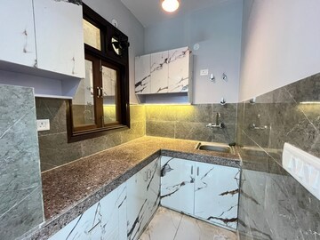 Kitchen in 2 BHK Builder Floor at Saket – for Rent