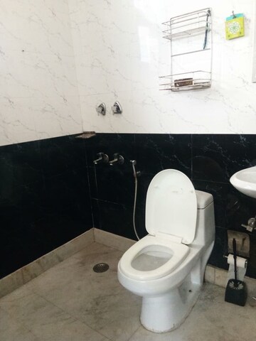 Bathroom in 2 BHK Builder Floor at East Of Kailash – for Rent